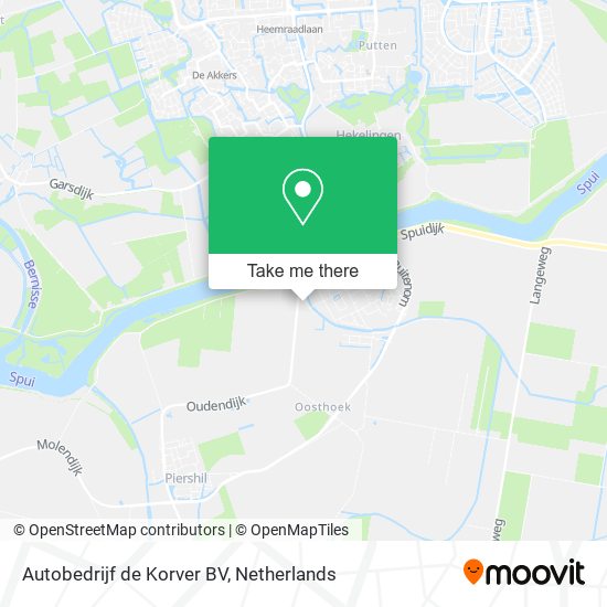 Autobedrijf de Korver BV map