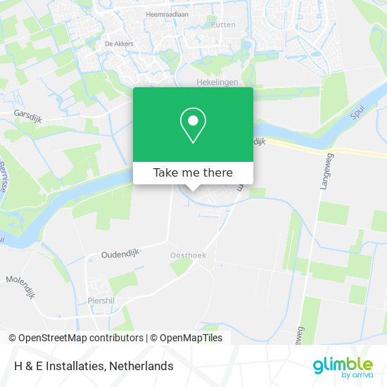 H & E Installaties map