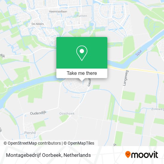 Montagebedrijf Oorbeek map