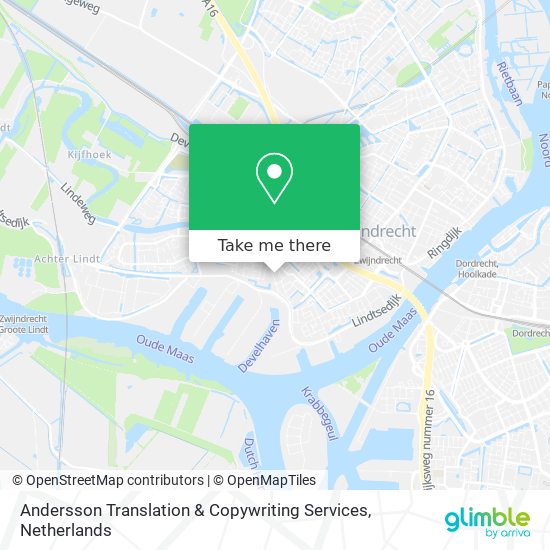 Andersson Translation & Copywriting Services map
