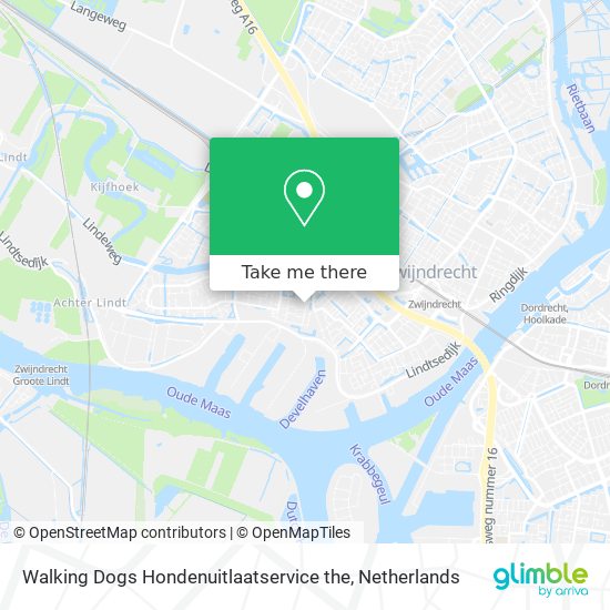 Walking Dogs Hondenuitlaatservice the map