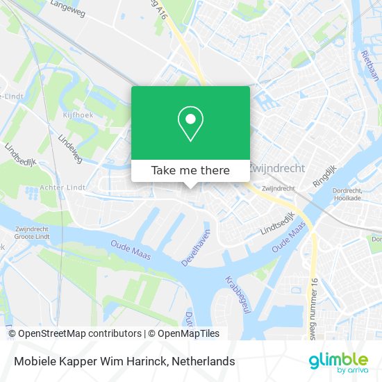 Mobiele Kapper Wim Harinck Karte