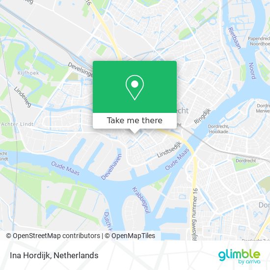 Ina Hordijk map