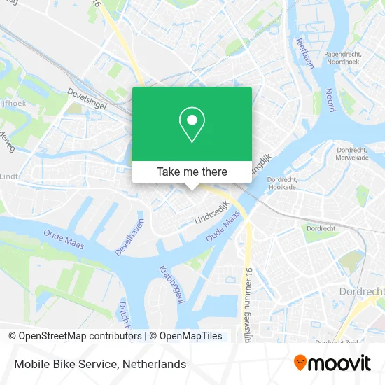 Mobile Bike Service map