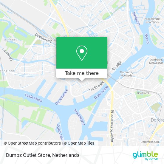 Dumpz Outlet Store Karte