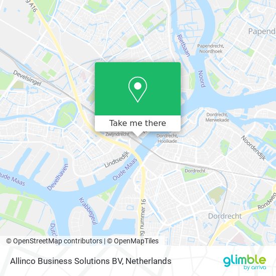 Allinco Business Solutions BV map