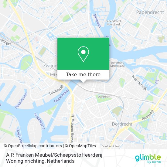 A.P. Franken Meubel / Scheepsstoffeerderij Woninginrichting map