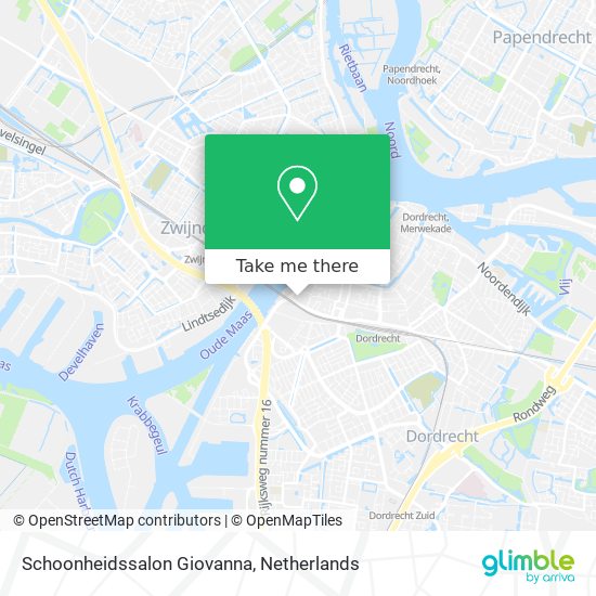 Schoonheidssalon Giovanna map