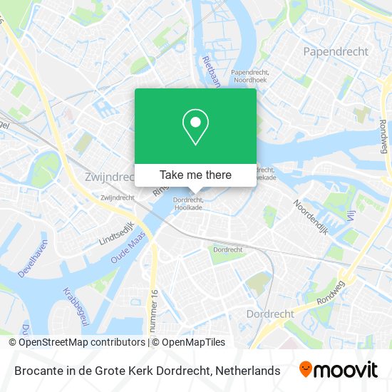 Brocante in de Grote Kerk Dordrecht map