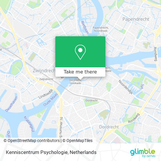 Kenniscentrum Psychologie map