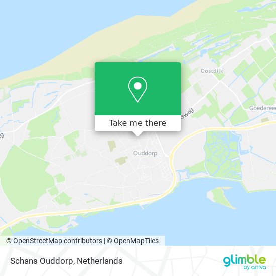 Schans Ouddorp map