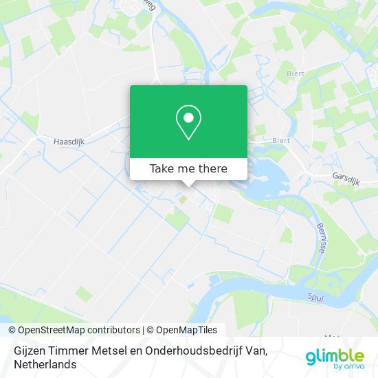 Gijzen Timmer Metsel en Onderhoudsbedrijf Van map