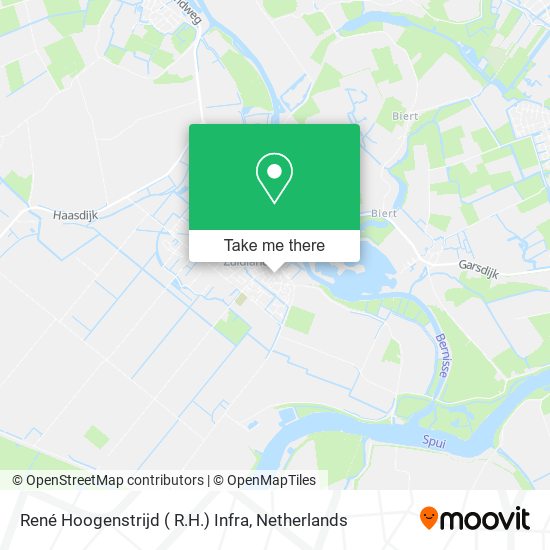 René Hoogenstrijd ( R.H.) Infra map