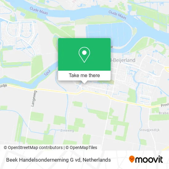 Beek Handelsonderneming G vd map