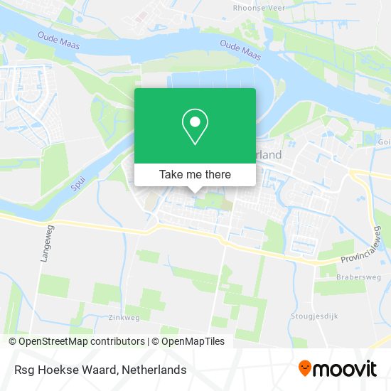 Rsg Hoekse Waard map