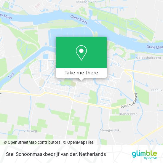 Stel Schoonmaakbedrijf van der map