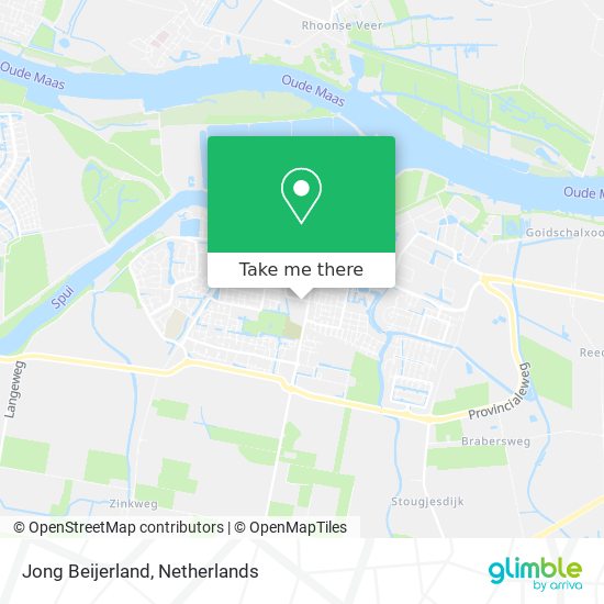 Jong Beijerland map