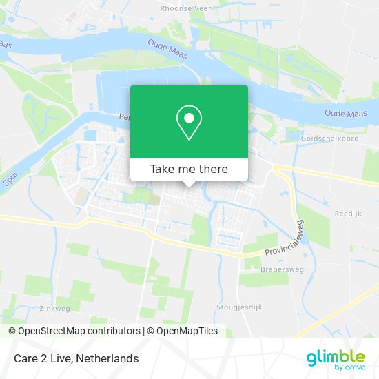 Care 2 Live map