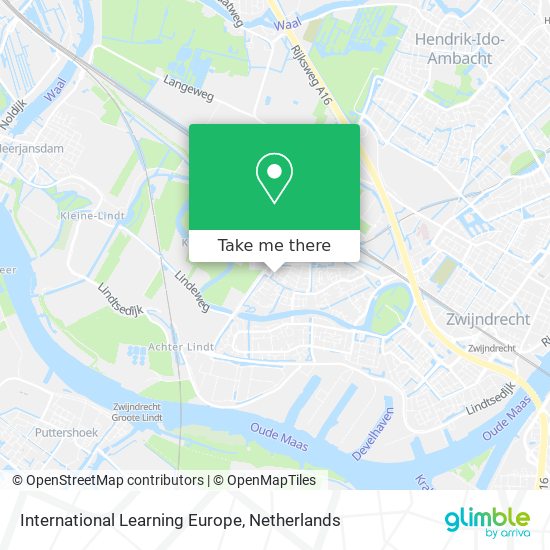 International Learning Europe map