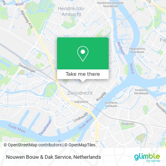 Nouwen Bouw & Dak Service map