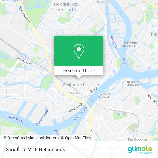 Sandfloor VOF map