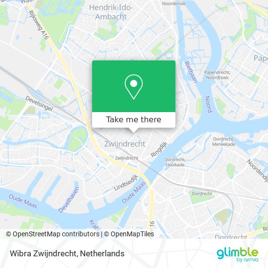 Wibra Zwijndrecht map