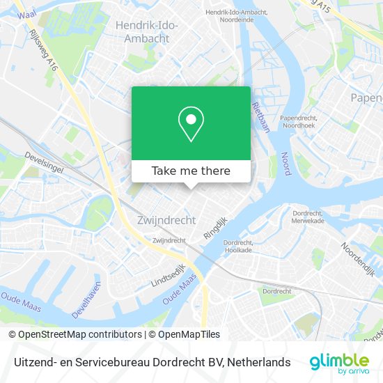 Uitzend- en Servicebureau Dordrecht BV map