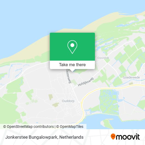 Jonkerstee Bungalowpark Karte