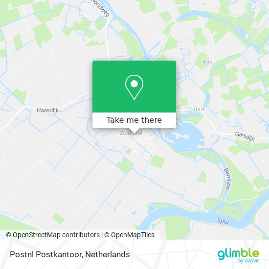 Postnl Postkantoor map