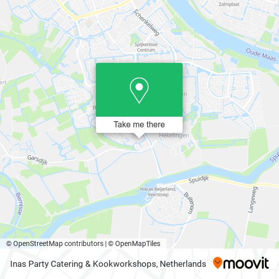 Inas Party Catering & Kookworkshops map