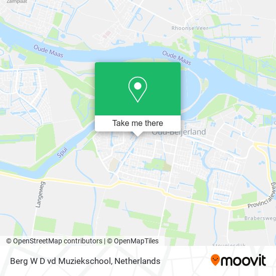 Berg W D vd Muziekschool map