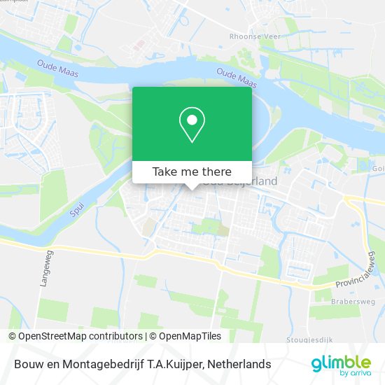 Bouw en Montagebedrijf T.A.Kuijper Karte