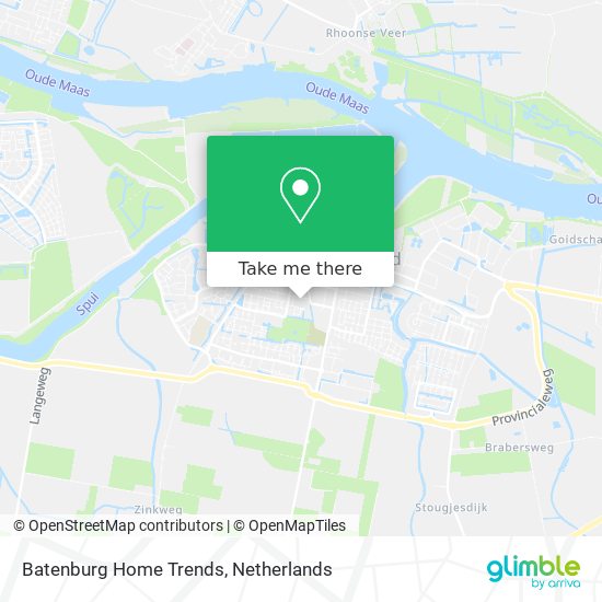 Batenburg Home Trends map