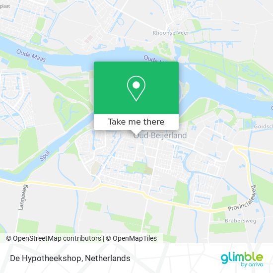 De Hypotheekshop map