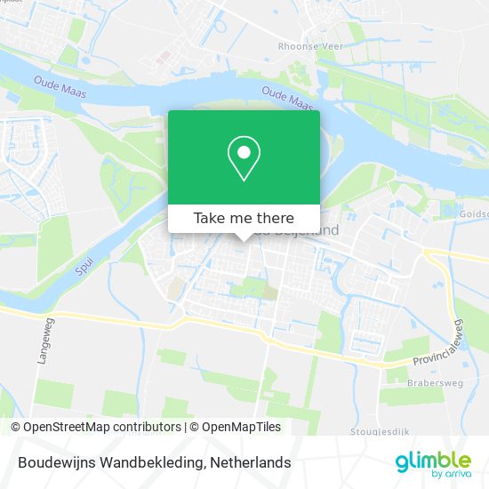 Boudewijns Wandbekleding Karte