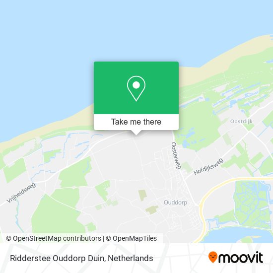 Ridderstee Ouddorp Duin map