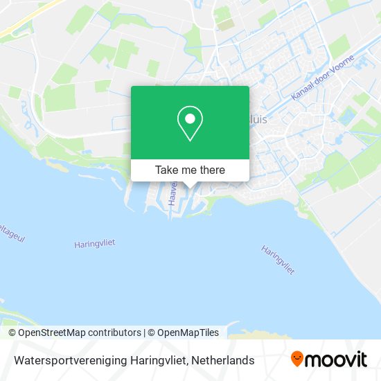 Watersportvereniging Haringvliet Karte