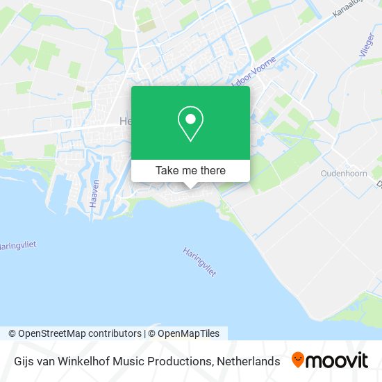 Gijs van Winkelhof Music Productions map