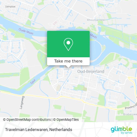 Travelman Lederwaren map