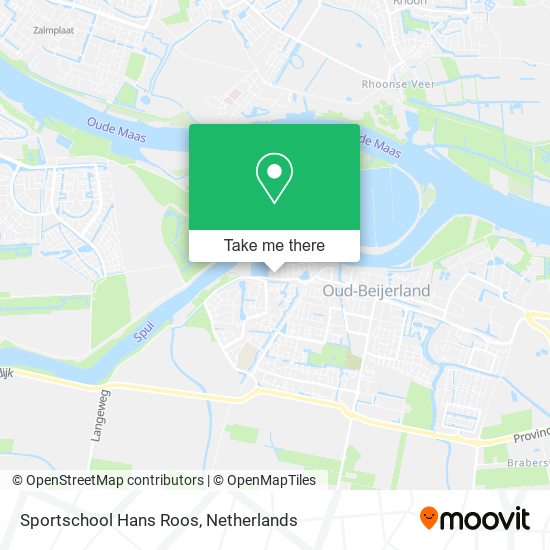 Sportschool Hans Roos map