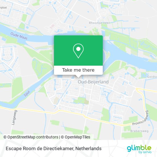 Escape Room de Directiekamer map