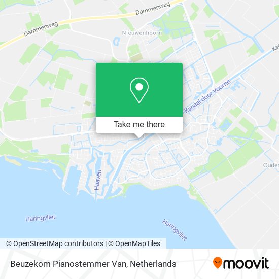 Beuzekom Pianostemmer Van map