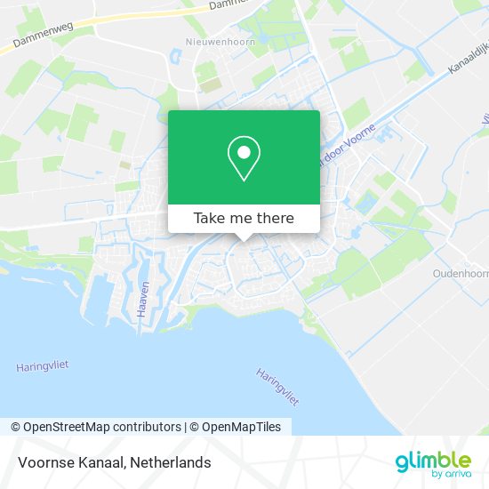 Voornse Kanaal map