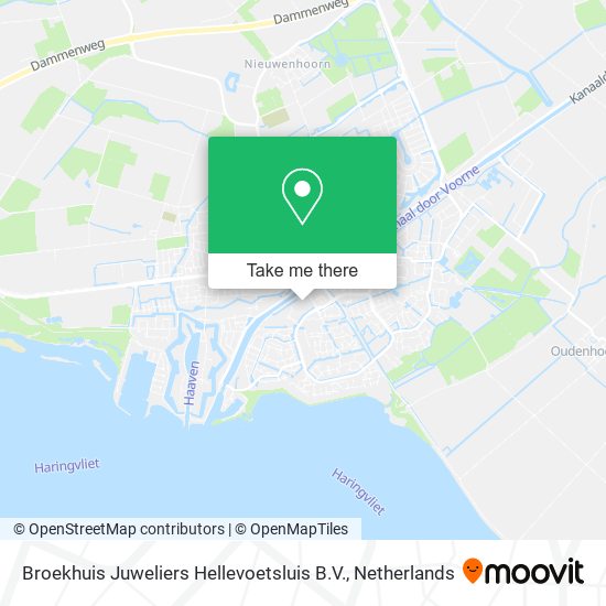 Broekhuis Juweliers Hellevoetsluis B.V. map