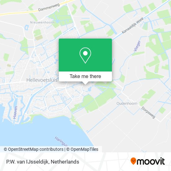 P.W. van IJsseldijk Karte