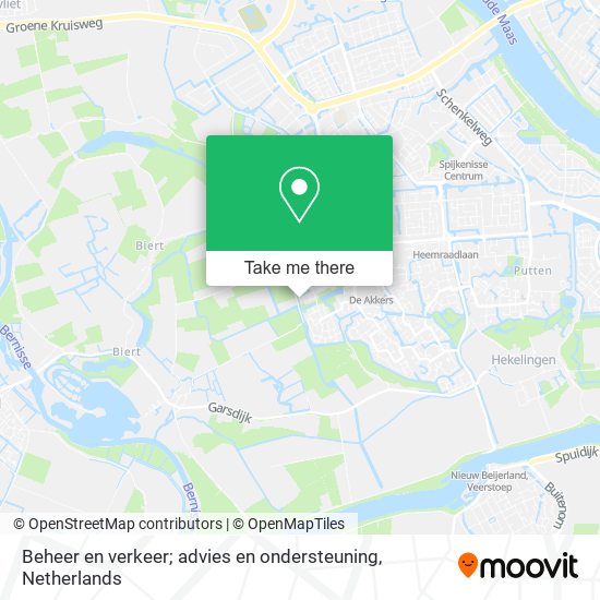 Beheer en verkeer; advies en ondersteuning map