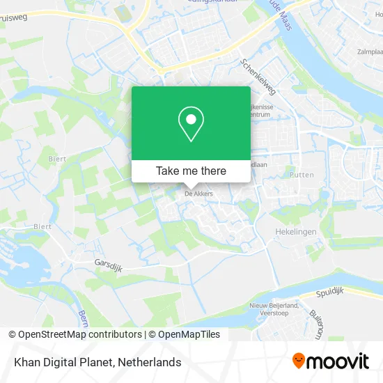 Khan Digital Planet map