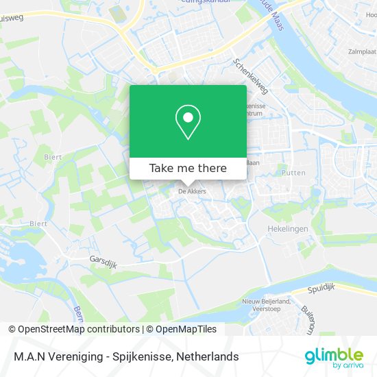 M.A.N Vereniging - Spijkenisse map