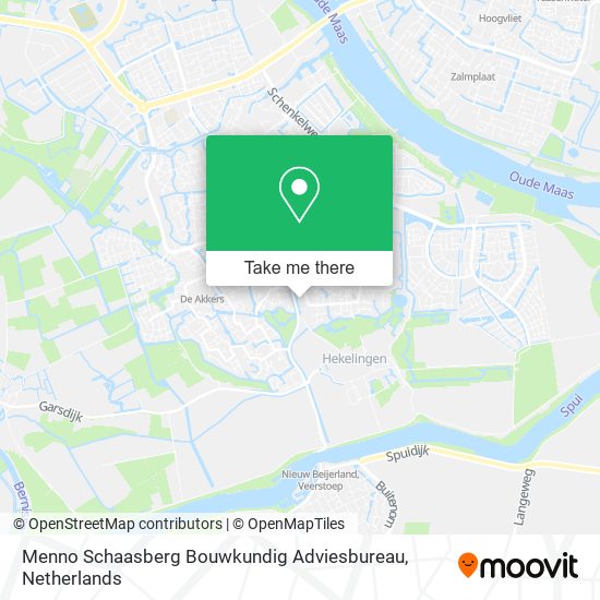 Menno Schaasberg Bouwkundig Adviesbureau map