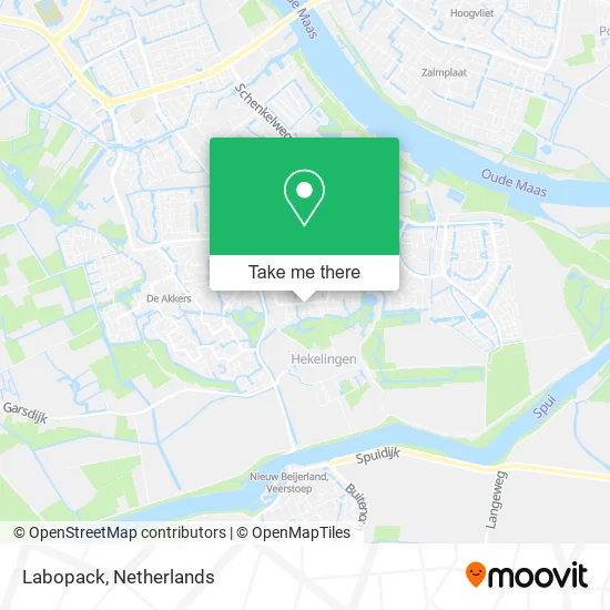 Labopack map